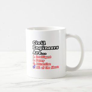 Taza De Café Prueba de ingeniero civil...Chiste