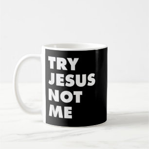 Taza De Café Prueba Jesús No Yo Fe Cristiana Esperanza Amor - G