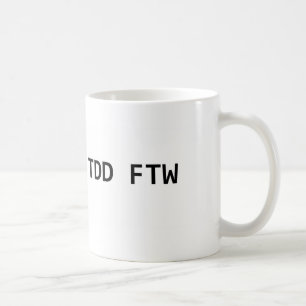 Taza De Café Pruebe el desarrollo conducido para el triunfo