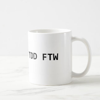 Taza De Café Pruebe el desarrollo conducido para el triunfo