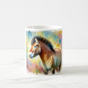 Taza De Café Przewalski Horse 160724AREF236 - Watercolor
