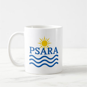 Taza De Café PSARA Grecia, ondas solares
