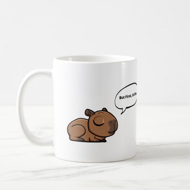 Taza De Café PSF | Capivara  (Izquierda)