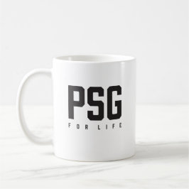 Taza De Café PSG For Life