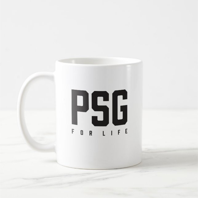 Taza De Café PSG For Life (Izquierda)