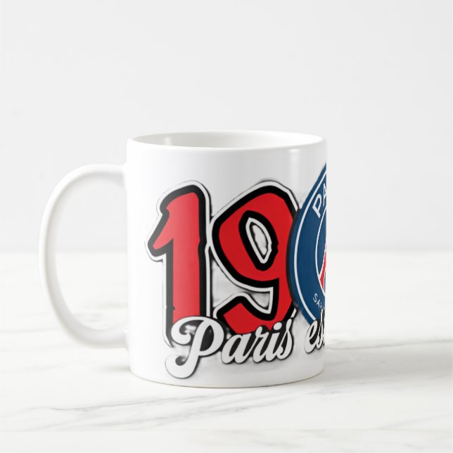 Taza De Café PSG París Saint Germain UEFA Champions league (Izquierda)