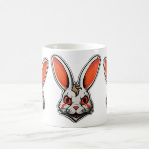 Taza De Café Psicodelia Bunny Psicoclásico