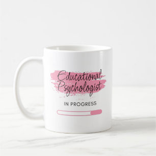 Taza De Café Psicología Educativa En Curso - Personalizada