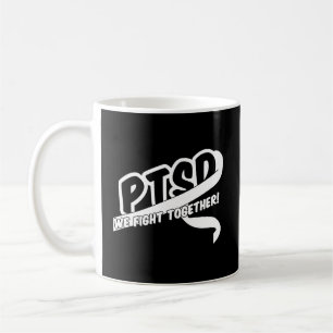 Taza De Café Psicología Psicóloga Ptsd Sensibilización sobre la
