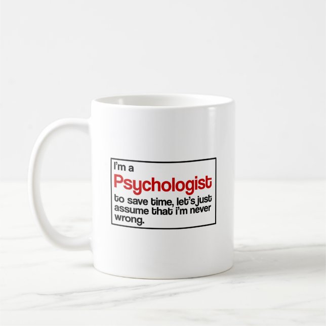 Taza De Café Psicólogo (Izquierda)