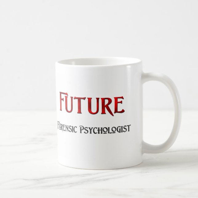 Taza De Café Psicólogo forense futuro (Derecha)