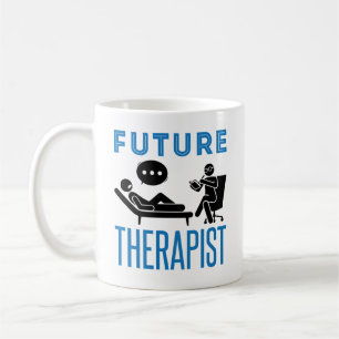 Taza De Café Psicólogo Terapéutico Futuro Salud Mental