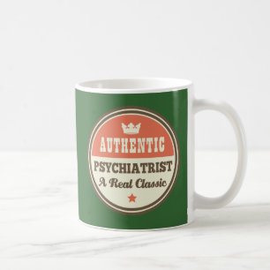 Taza De Café Psiquiatra auténtico una obra clásica real