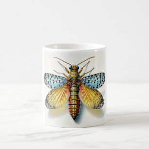 Taza De Café Psocoptera dorsal view 160724IREF246 - Watercolor