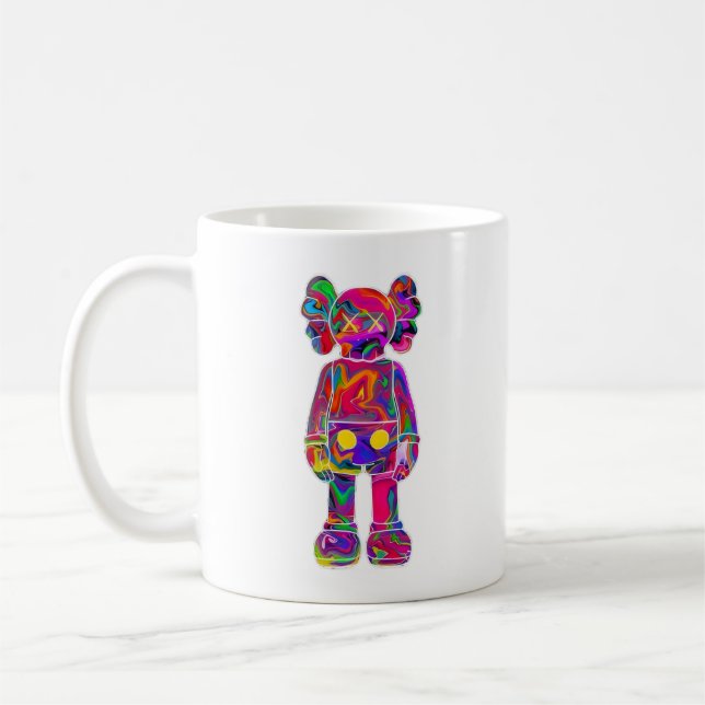 Taza De Café Psychedelic Kaw (Izquierda)