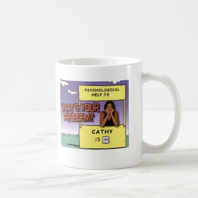 Taza De Café psychhelp, Cathy DeBuono, "cuál es su Proble… (Derecha)