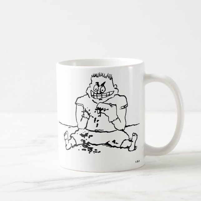 Taza De Café Psycho Kid Mug (Derecha)