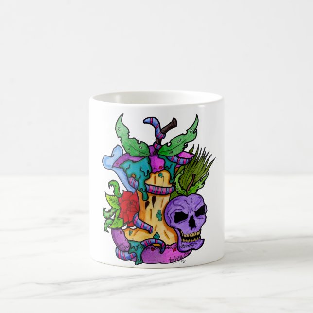 Taza De Café Psyko-Daizie Poison Apple Mug (Centro)