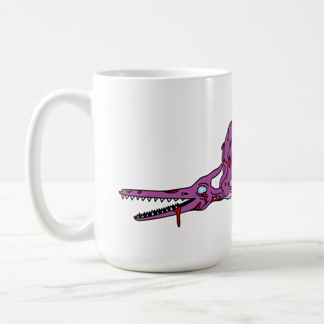 Taza De Café Pterodáctilos zombies (Izquierda)