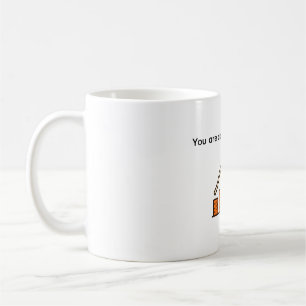 Taza De Café Publicación personalizada motivacional 'Estás a pu