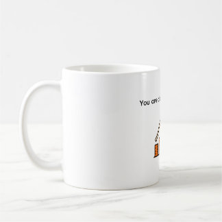 Taza De Café Publicación personalizada motivacional 'Estás a pu