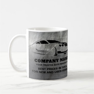 Taza De Café Publicidad de venta automática con efecto Metaliza