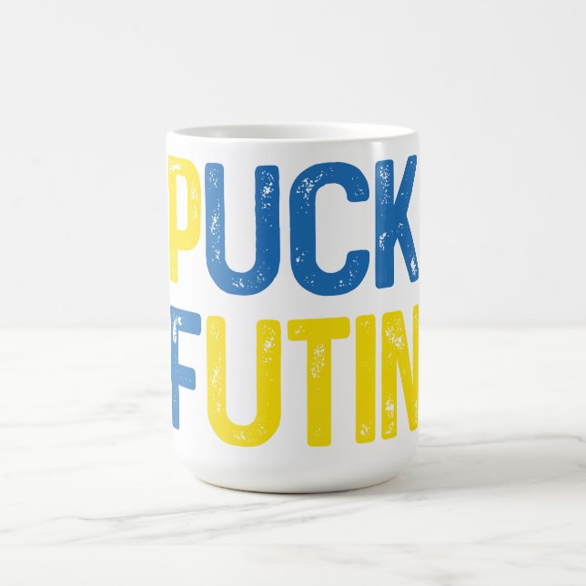 Taza De Café Puck Futin Support Ucrania (Centro)
