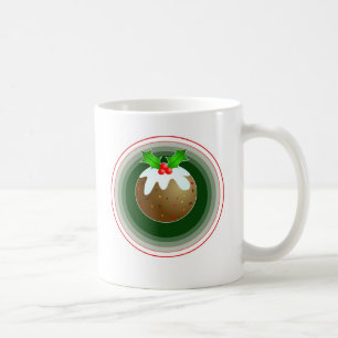 Taza De Café Pudín del navidad