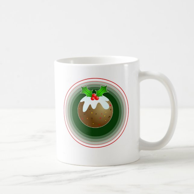 Taza De Café Pudín del navidad (Derecha)