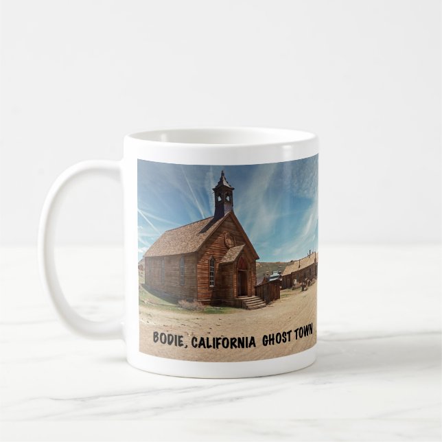 Taza De Café Pueblo fantasma: Bodie, California (Izquierda)