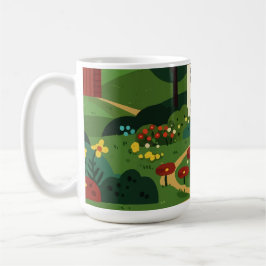 Taza De Café Pueblo rural