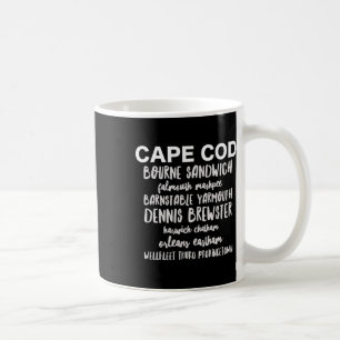 Taza De Café Pueblos de Cape Cod Provincetown Rnstable Bourne D