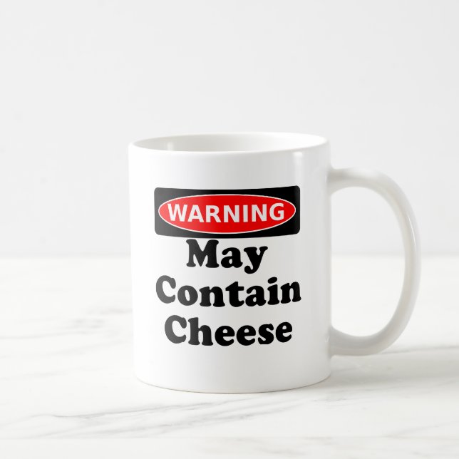 Taza De Café Puede contener el queso (Derecha)