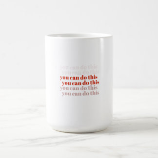 Taza De Café Puede hacerlo cita motivadora