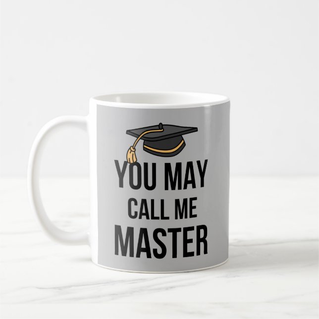 Taza De Café Puede Llamarme Maestro I (Izquierda)