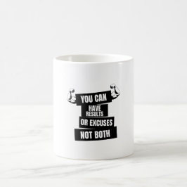 Taza De Café puede tener resultados o excusas no ambas