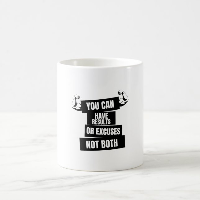 Taza De Café puede tener resultados o excusas no ambas (Centro)