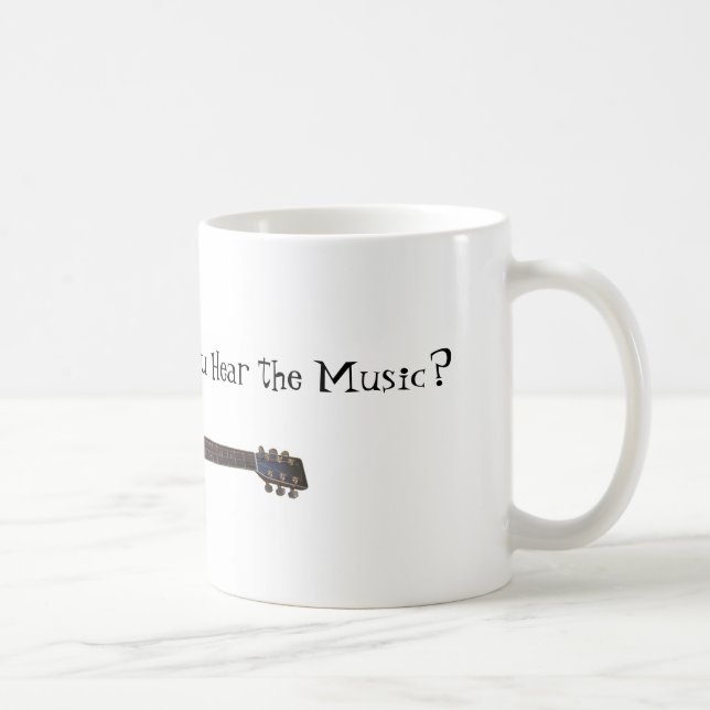 Taza De Café ¿Puede usted oír la música? (Derecha)