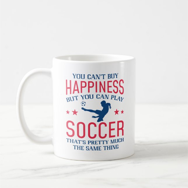 Taza De Café Puedes Jugar Al Fútbol (Izquierda)