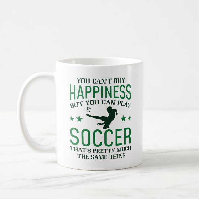 Taza De Café Puedes Jugar Fútbol (Izquierda)