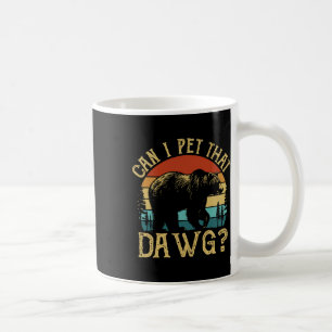 Taza De Café ¿Puedo acariciar a ese perro meme divertido de Daw
