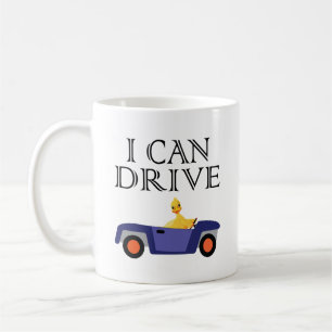 Taza De Café Puedo Conducir, Duck Drin Car