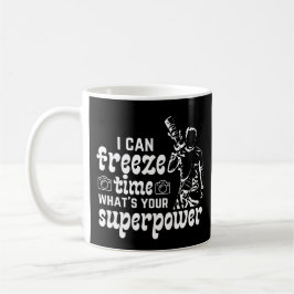 Taza De Café Puedo congelar el tiempo, ¿cuál es tu superpotenci