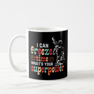 Taza De Café Puedo congelar el tiempo, ¿cuál es tu superpotenci