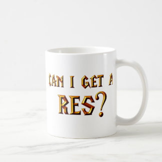 Taza De Café ¿Puedo conseguir un Res?