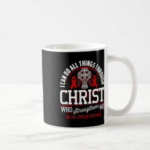 Taza De Café Puedo hacer todas las cosas a través de la sangre