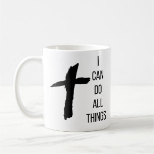 Taza De Café Puedo Hacer Todas Las Cosas Café Religioso