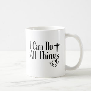 Taza De Café Puedo hacer todas las cosas Filipenses 4:13