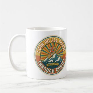 Taza De Café Puedo hacer todas las cosas por Cristo Filipenses 