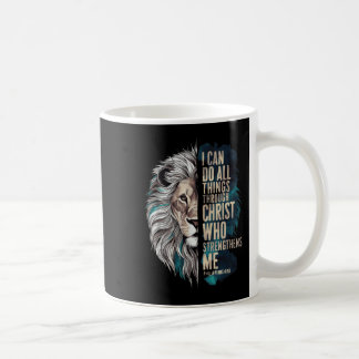 Taza De Café Puedo hacer todas las cosas por medio de Cristo